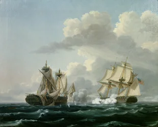 USS United States och HMS Macedonian 25 oktober 1812